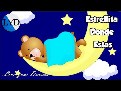 Estrellita Dónde Estás 🌟 Canción de Cuna Instrumental ⭐ Música Relajante Dormir Bebés Profundamente