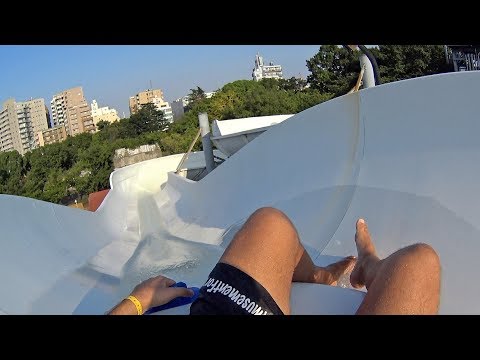 Scary Hydro Raft Water Slide at Toshimaen