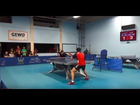 Westchester Table Tennis Center April 2019 Open Singles Final  - Sharon Alguetti vs Kaden Xu