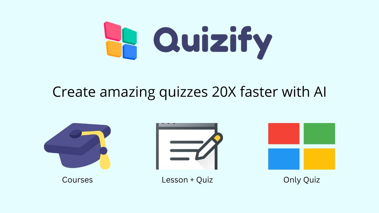 Create Amazing Quizzes 20X Faster with Quizify | Quizify Demo