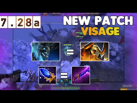 Why NEW Visage is so STRONG 7.28b update | About new Visage gameplay Part 1.