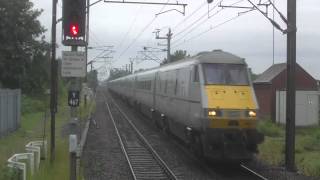 preview picture of video 'East Coast 91117 passing Northallerton'