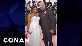 Mindy Kaling Wanted To Start A Rumor That She & Common Were A Couple  - CONAN on TBS