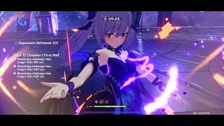 Yun Jin TS Keqing and Anemo VV Electro Shred damage tests