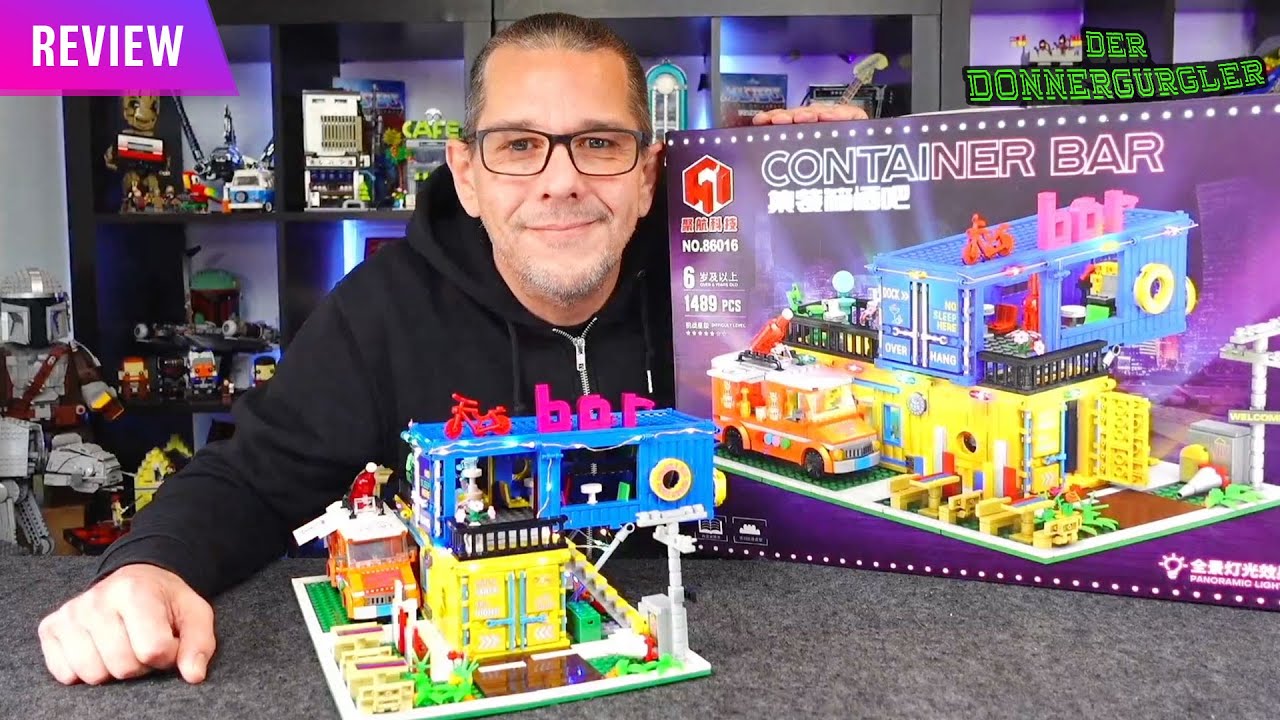 JUHANG Container BAR 86016 - Afobrick spendiert mir einen Drink 🍹🍹 in der Container Bar