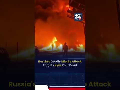 Russia Missile Attack Hits Kyiv – 4 Dead Amid Escalating Conflict