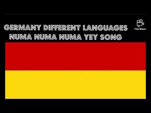 Germany Numa Numa yey Different languages