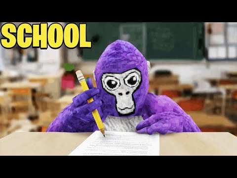 I PLAYED ￼GORILLA TAG IN SCHOOL!!!🏫 