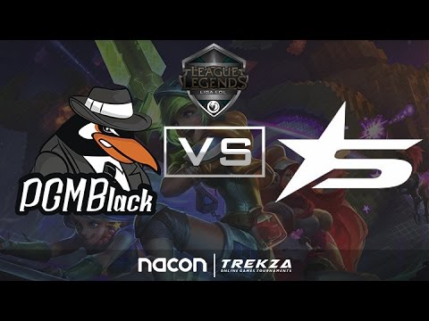 PGM Black vs ProSelect - #LigaLoL - Mapa 1 - Jornada 1 - T1