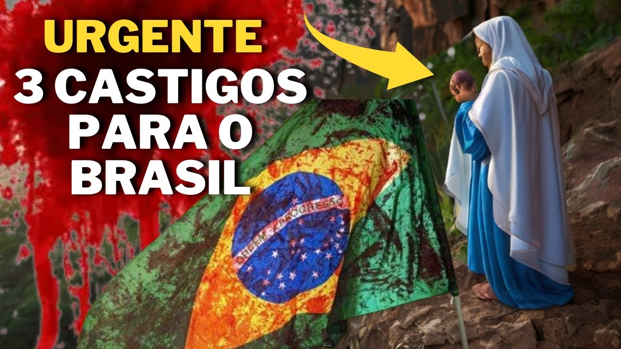 3 Grandes Castigos para o Brasil que pegaram muitos de surpresa -  Aparição de Nossa Senhora em cim