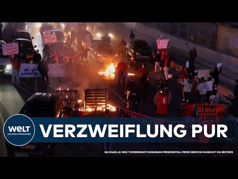 WUT AUF NETANJAHU: Demo in Tel Aviv - Israelis fordern Geiselfreilassung und Rücktritt der Regierung