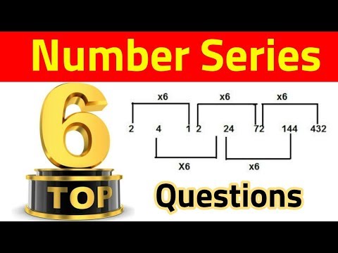 Number Series || Top 6 Questions || Shortcut Tricks || IBPS PO || IBPS CLERK || SSC (in Hindi) Video