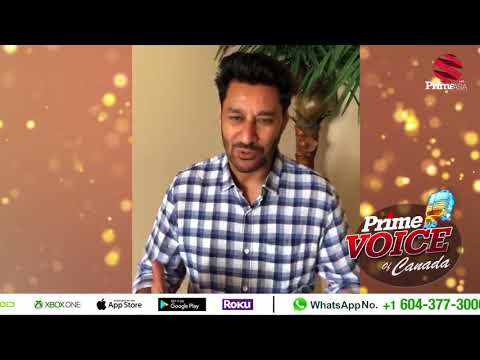HARBHAJAN MANN - Wishes for Prime Voice Of Canada Grand Finale