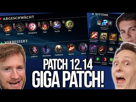 Der LETZTE große Patch?! | Patch Notes Rundown 12.14 mit @MaximMarkow @Solaaaa und @TolkinLoL