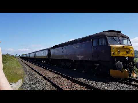 Prestatyn On 04/05/2019 West Coast Railways 47854 & 47832 On A Rail Tour