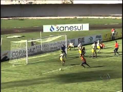 Os gols de Cene 3 x 0 Sete pelo Estadual 2013