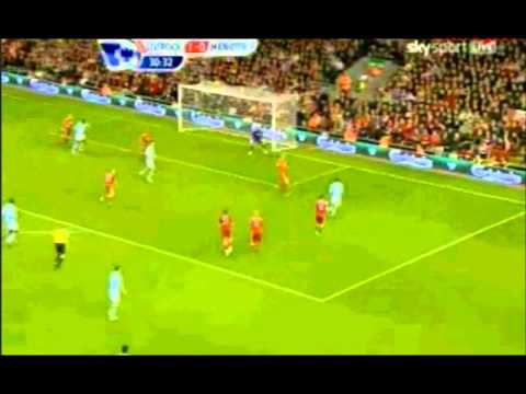 Adam Johnson Skill Man city vs Liverpool