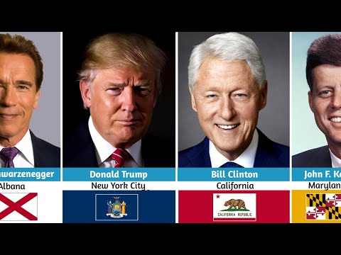 American Politician & Their Birth Place 😱