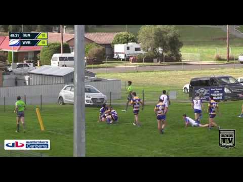 2017 Canberra RL Round 1 1st Grade Highlights - Goulburn Workers Bulldogs v Woden Valley Rams