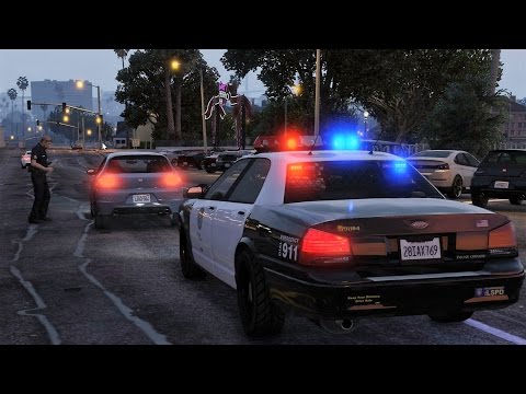 Commandeer LSPD Patrol Car