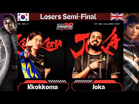 Losers semi-final | Kkokkoma (Dragunov) vs Joka (Reina) | Cross Over 2024 |  Tekken8
