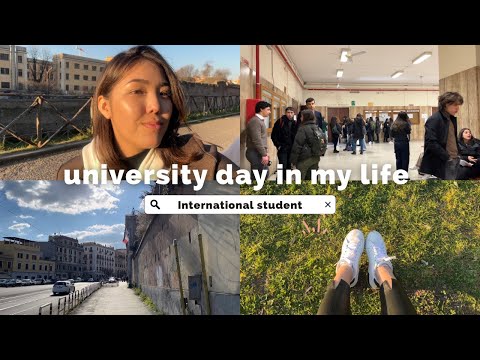 Italy vlog🇮🇹: день студента в Италии| Sapienza |учеба📚|еда 🍕