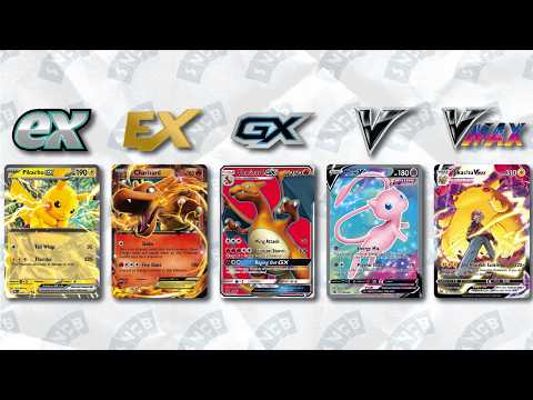 Making Pokémon Cards Less Confusing (ex, EX, GX, Mega, etc.)