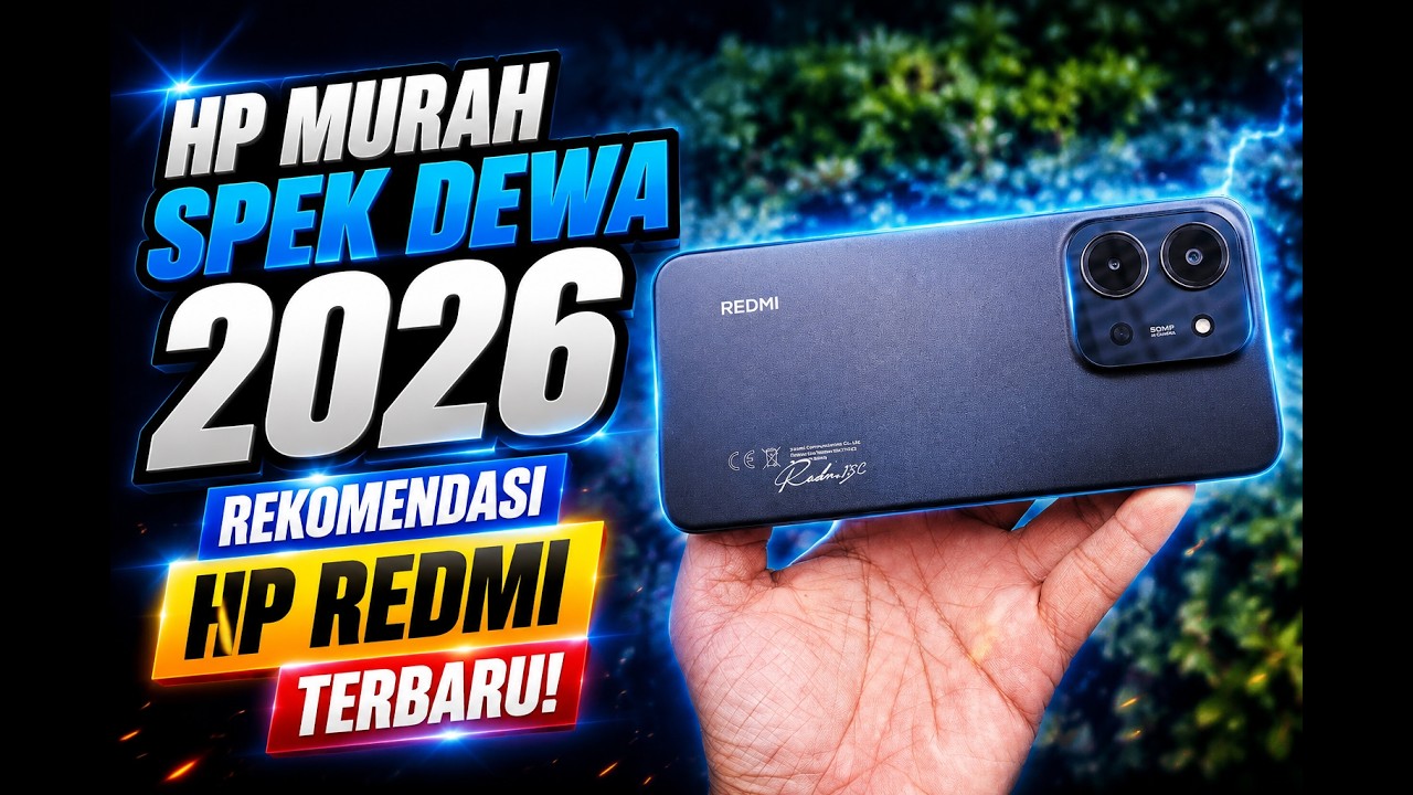 Budget Terbatas Pengen HP Spek Dewa⁉️ Ini Rekomendasi Smartphone Redmi Paling Juara di Kelasnya‼️