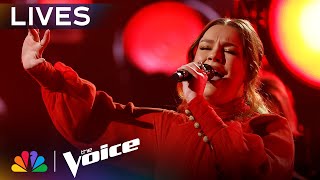 Aubrey Nicole Sings Reba's "The Night the Lights Went Out in Georgia" | The Voice Live Finale | NBC