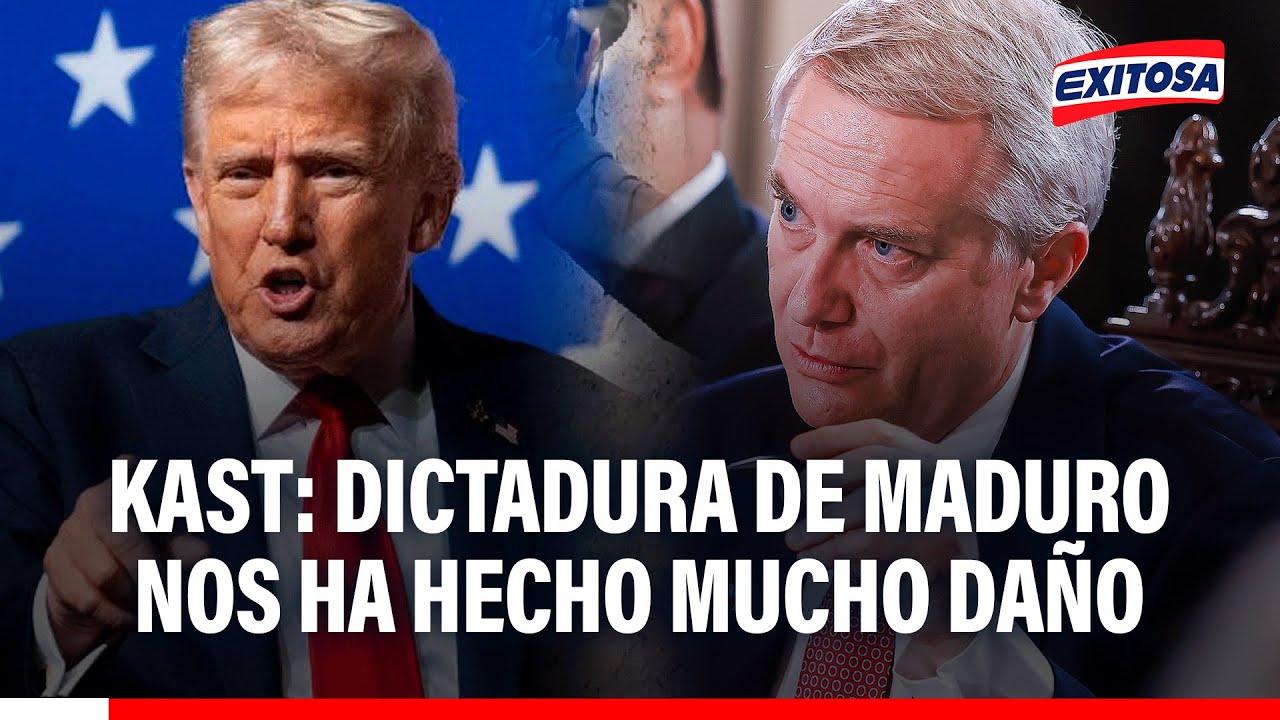 🔴🔵Kast sobre régimen de Nicolás Maduro: "El daño que nos ha hecho un gobierno dictatorial es enorme"