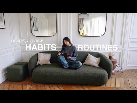 my healthy habits and routines living alone in paris