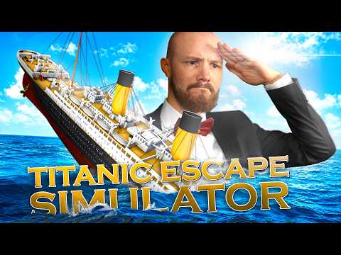 Jodarum rettet die Titanic! (nicht) 🚢 Titanic Escape Simulator