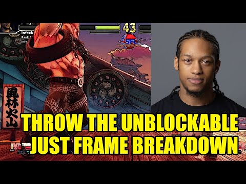 Block the Blockable. Throw the Unblockable #JustFrameBreakdown