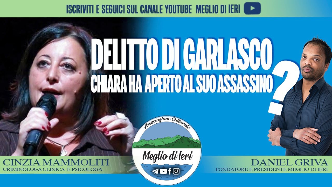Delitto di Garlasco, Chiara ha aperto al suo assassino? - CINZIA MAMMOLITI - Criminologa clinica