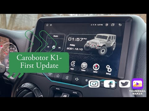 Carobotor K1- First Software Update?!?
