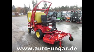 Трактор газонокосилка Ferrari PG280D Hochentleerung Hydrostat Parkm&auml;her M&auml;her | Изображение 4 - Agroline