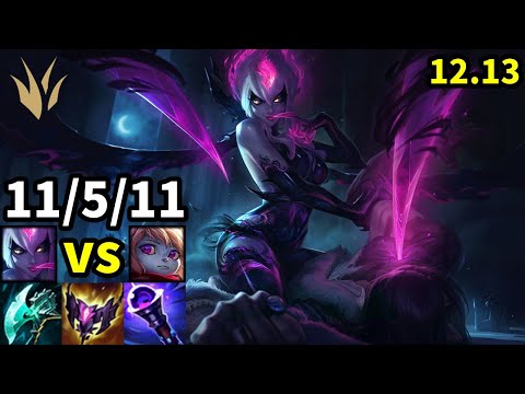 Evelynn Jungle vs Poppy - KR Grandmaster | Patch 12.13