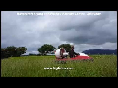 Slow Mo Hovercraft Flying, Foylehov Activity Centre, LImavady, Northern Ireland