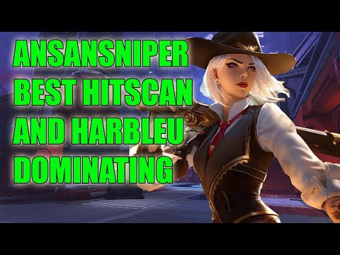 ANSANSNIPER BEST ASHE GAMEPLAY - TOP 500 OVERWATCH SEASON 23