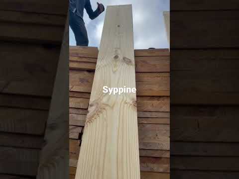 Brown pine radiata wood timber, 13%, thickness: 38mm