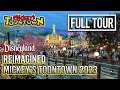 FULL TOUR Reimagined Mickey's Toontown 2023 at Disneyland Park