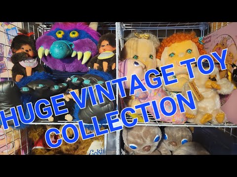 A Tour Of Our Totally Awesome Toy Collection! #60s #70s #80s #90s #vintagetoys #retrotoys