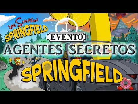 Los Simpson Springfield -Tapped Out-Evento Agentes Secretos Final