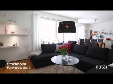 Förskeppsgatan 3 - 3:a · 90,5m2 - Hammarby Sjöstad : Via Notar mäklare Hammarby