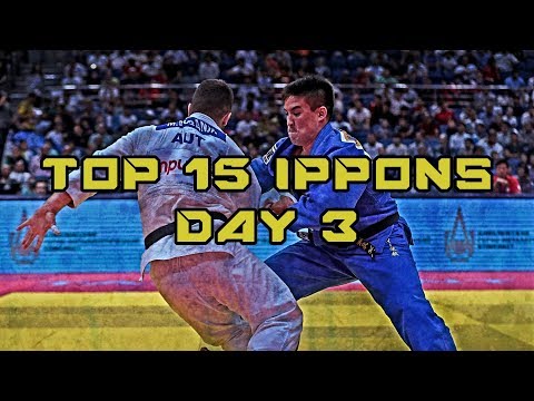 Top 15 ippons in day 3 of Judo Grand Prix Tashkent 2019
