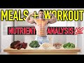 WHAT I EAT AND TRAINED IN A DAY - 2200 Calories