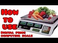 How To Use F 1976 Digital Price Computing Scale