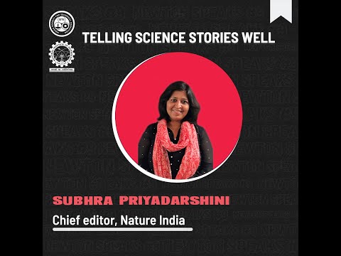 Subhra Priyadarshini — Chief Editor, Nature India