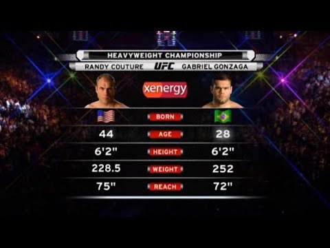 Randy Couture vs Gabriel Gonzaga full fight