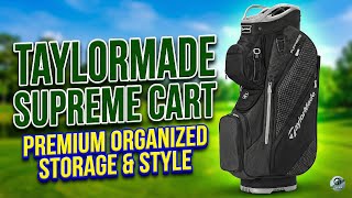 Is This the Ultimate Golf Bag? 🏌️♂️ TaylorMade Supreme Cart Bag Review & Walkthrough (2026)